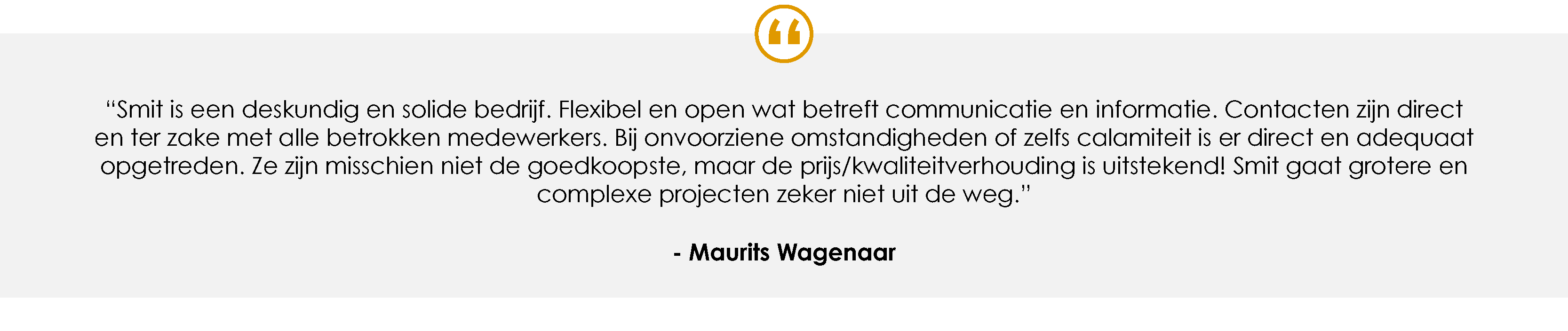 Testimonial - Maurits Wagenaar